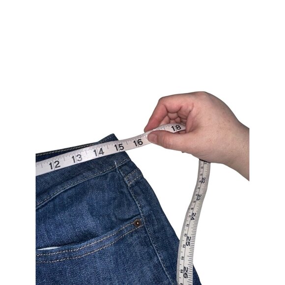 Levi's Strauss 712 Denim Jeans Slim Stretch Straight Leg Sz 30 Dark Wash - Picture 4 of 6